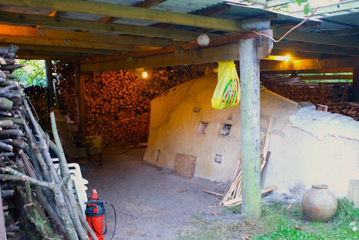 Peter's Anagama kiln